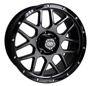 Enkei Matrix 18x9 6x139.7 10mm Offset 108mm Bore Black Wheel