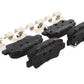 Brembo OE 2017 Hyundai Elantra/18-22 Ioniq/18-19 Sonata/16-17 Veloster Low-Met Brake Pad - Rear