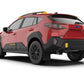 Rally Armor - 2024 Subaru Crosstrek (Wilderness Only) Black UR Mud Flap W/Grey Logo-No Drilling Req