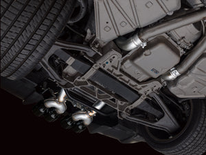 AWE Tuning 05-07 C6 Chevrolet Corvette 6.0L Track Edition Axleback Exhaust w/ Diamond Black Tips