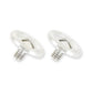 RaceQuip Silver Hardware Pivot Kit for Face Shield Fits PRO & VESTA Model Helmets