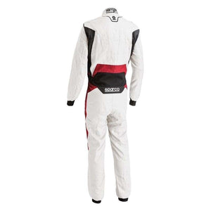 Sparco Suit Victory Pr Boot Cuff 64 WT/RD