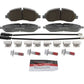 Brembo OE 15-23 Ford Transit-150/Transit-250/Transit-350/Transit-350 HD Ceramic Brake Pad - Front