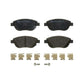 Brembo 14-17 Fiat 500 Front Low-Met Brake Pad