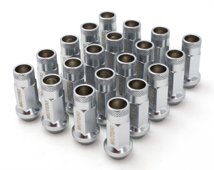 Muteki SR48 Satin Silver Open End Lug Nuts 12x1.25