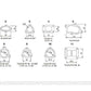 GReddy TD04H / TZ Actuator Style Turbo Inlet Gasket