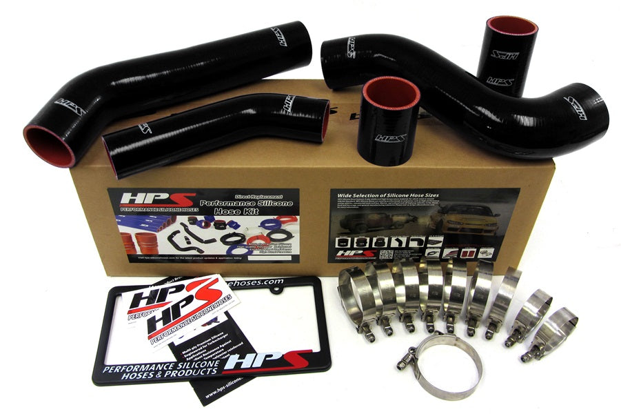 HPS Performance Silicone Hose Kit - Intercooler Hose Boot 57-1228-BLK