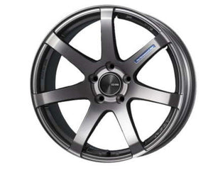 Enkei PF07 19x8 5x100 45mm Offset 75mm Bore Dark Silver Wheel ** SPECIAL ORDER**
