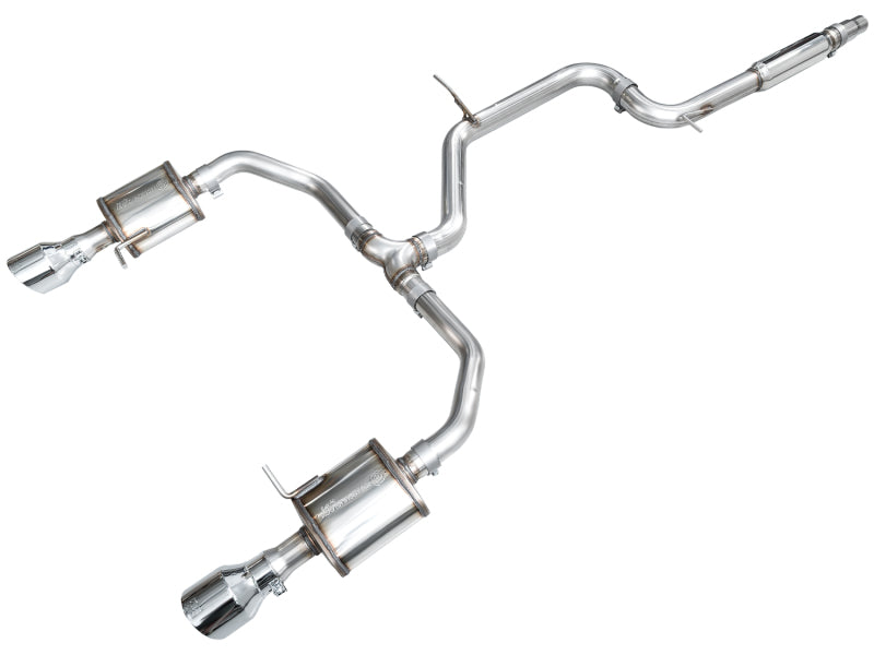 AWE 22-25 Volkswagen Jetta GLI Touring Edition Exhaust - Chrome Silver Tips