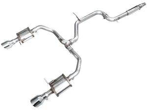 AWE 22-25 Volkswagen Jetta GLI Touring Edition Exhaust - Chrome Silver Tips