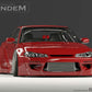 GReddy 1999-2002 Nissan Silvia Full Rocket Bunny S15 Pandem Aero Kit
