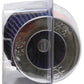 K&N Universal Air Filter Chrome Round Tapered Blue - 4in Flange ID x 1.125in Flange Length x 5.5in H