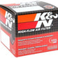 K&N Universal Rubber Filter 1 1/2in FLG 3in OD 4in Height