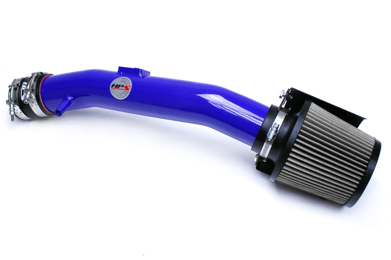 HPS Blue Shortram Air Intake Kit 2004-2008 Nissan Maxima V6 3.5L, Includes Heat Shield