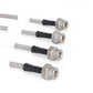 Goodridge 17-18 Honda Civic Si (Si Model Only) SS Brake Line Kit