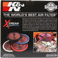 K&N X-Stream Top Filter X-Stream 14 inch OD Black