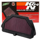 K&N Replacement Air FIlter 09-12 Kawasaki ZX6R Ninja 600 / 09-10 ZX6R Ninja Monster Energy 600