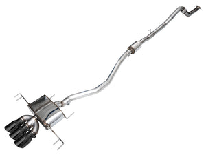 AWE Tuning Touring Edition Exhaust w/ Triple Diamond Black Tips 2023-2025 Honda Civic Type-R FL5