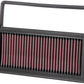 K&N 2008-2013 Fiat Abarth 1.4L Turbo Replacement Drop In Air Filter