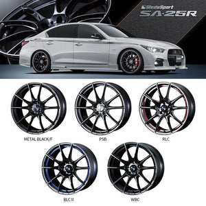 WedsSport SA-25R 18x9.5J +38 5x114.3 WBC