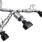 AWE Tuning 2023+ Toyota GR Corolla Track Edition Exhaust - Diamond Black Tips