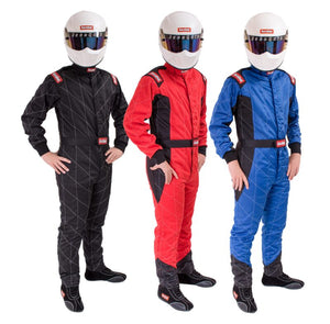 RaceQuip Red Chevron-5 Suit SFI-5 - Medium Tall
