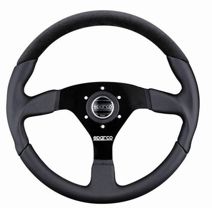 Sparco Steering Wheel L505 Lap 5 Blk/Blk/Blk