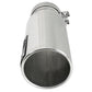 aFe SATURN 4S 4in SS Intercooled Exhaust Tip - Polished 4in In x 5in Out x 12in L Bolt-On