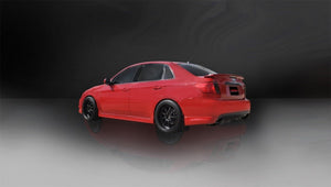 Corsa Sedan 3" Sport Catback Exhaust w/ 4" Black Tips  2008-2010 WRX