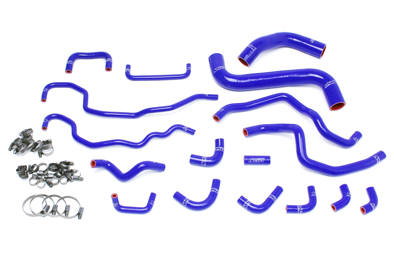 HPS Performance Silicone Hose Kit - Radiator and Heater Hose 57-1516-BLUE