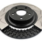 DBA 10+ Toyota 4Runner/FJ Cruiser Rear Slotted 4000 Series Rotor