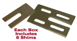 SPC Performance MBZ SHIMS 4X6.5X2.5 deg.(6)