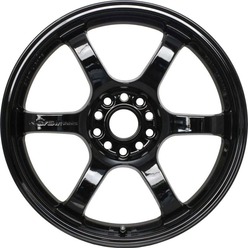 Gram Lights 57DR 15x8 / +35mm / 4x100 Gloss Black Wheel