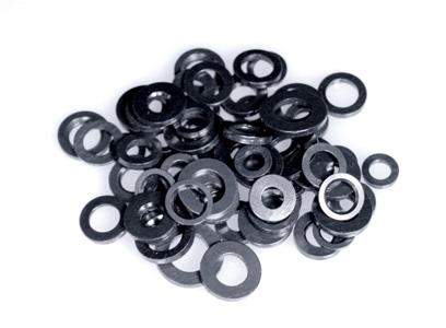 ARP 7/16in ID 5/8in OD Machined Chamfer Black Washer