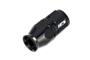 HPS Performance 180 Degree -3 Compression Teflon Hose End to AN Female for Stainless Steel Reinforced PTFE Hose Aluminum Black