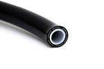 HPS Performance -10 PTFE Stainless Steel Reinforced Braided Hose with Black PVC Sleeve Black