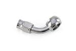 HPS Performance 75 Degree -3 Compression Teflon Hose End to AN Female with 10mm Banjo for PTFE Hose Stainless Steel