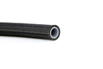 HPS Performance -10 PTFE Stainless Steel Reinforced Braided Hose with Nylon Braided Sleeve Black