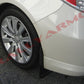 Rally Armor 08-10 Subaru WRX / 08-11 Impreza 2.5i (Hatch/Sedan) Black UR Mud Flap w/Grey Logo