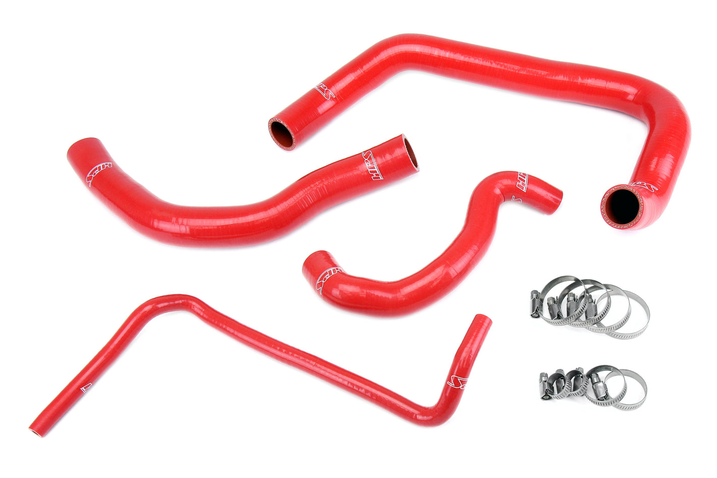 HPS Performance Silicone Hose Kit - Radiator Hose 57-2084-RED