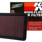 K&N 04-09 Lexus GX470 4.7L / 02-08 Toyota 4Runner / 01-07 Sequoia / 00-06 Tundra Drop In Air Filter