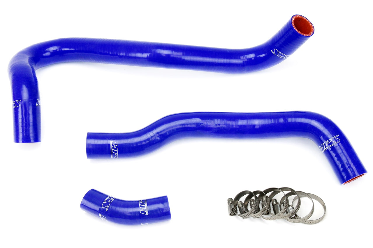 HPS Performance Silicone Hose Kit - Radiator Hose 57-1021-BLUE