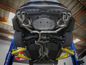 aFe POWER Takeda 3" to 2.5" 304 Stainless Steel Catback Exhaust w/ Black Tips 2022-2024 Subaru WRX H4-2.4L (t)