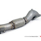 AMS Performance 08-15 Mitsubishi EVO X Widemouth Downpipe w/Turbo Outlet Pipe