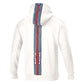Sparco Martini Stripes Hoodie Medium - White