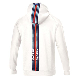 Sparco Martini Stripes Hoodie Medium - White