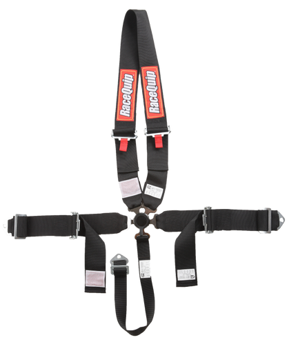 RaceQuip Black SFI CAMLOCK 5pt Dragster U Belt