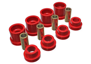 Energy Suspension Red Rear Subframe Insert Set (Must reuse all metal parts) 1995-1998 Nissan 240SX (S14)