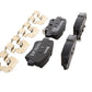 Brembo OE 21-22 Hyundai Accent/19-24 Nexo/2016 Sonata/2019 Sonata PRIME Low-Met Brake Pad - Rear