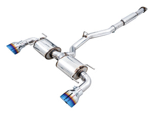 AWE Touring Edition Exhaust for Subaru BRZ / Toyota GR86 / Toyota 86 / Scion FR-S - Vapor Blue Tips
